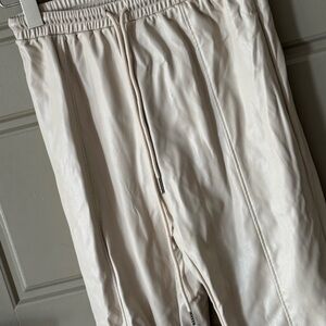 SHEIN Beige Quilted Pants